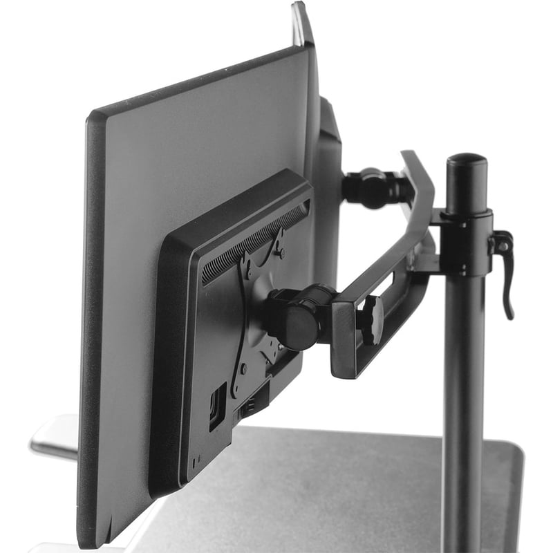Kantek Mounting Arm for Monitor - Black - Thumbnail 4