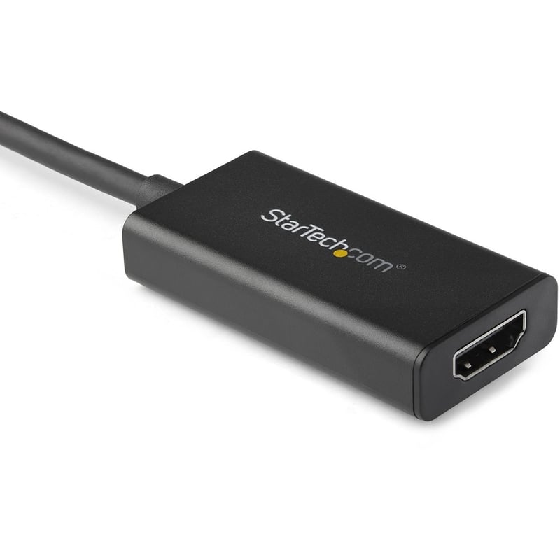 StarTech.com DisplayPort to HDMI Adapter, 4K 60Hz HDR10 Active DisplayPort 1.4 to HDMI 2.0b Converter, Latching DP Connector, DP to HDMI - Thumbnail 2