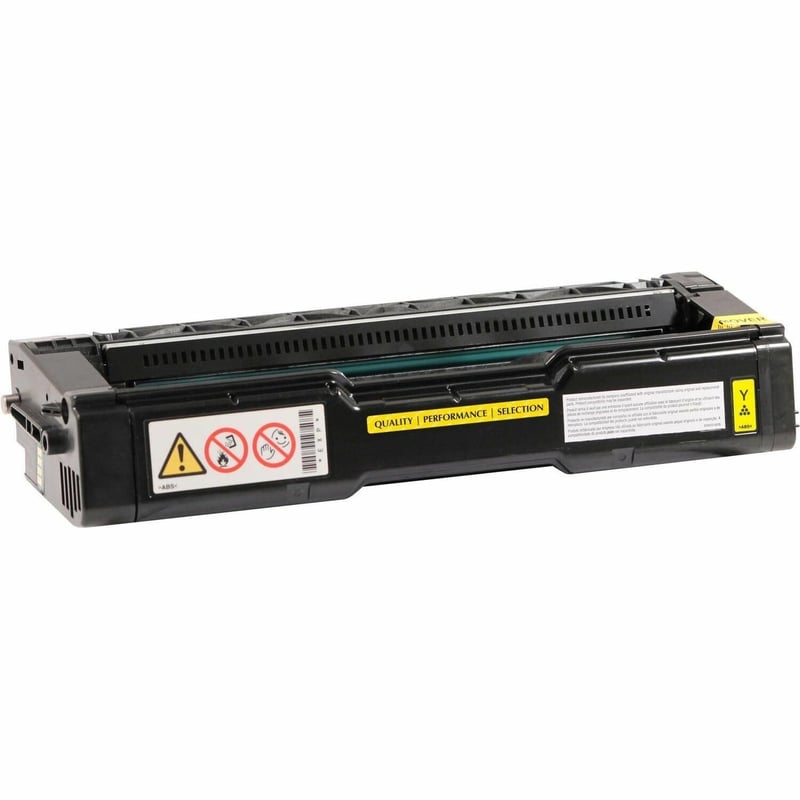 Clover Imaging Non-OEM New High Yield Yellow Toner Cartridge for Ricoh 406478 - Thumbnail 1