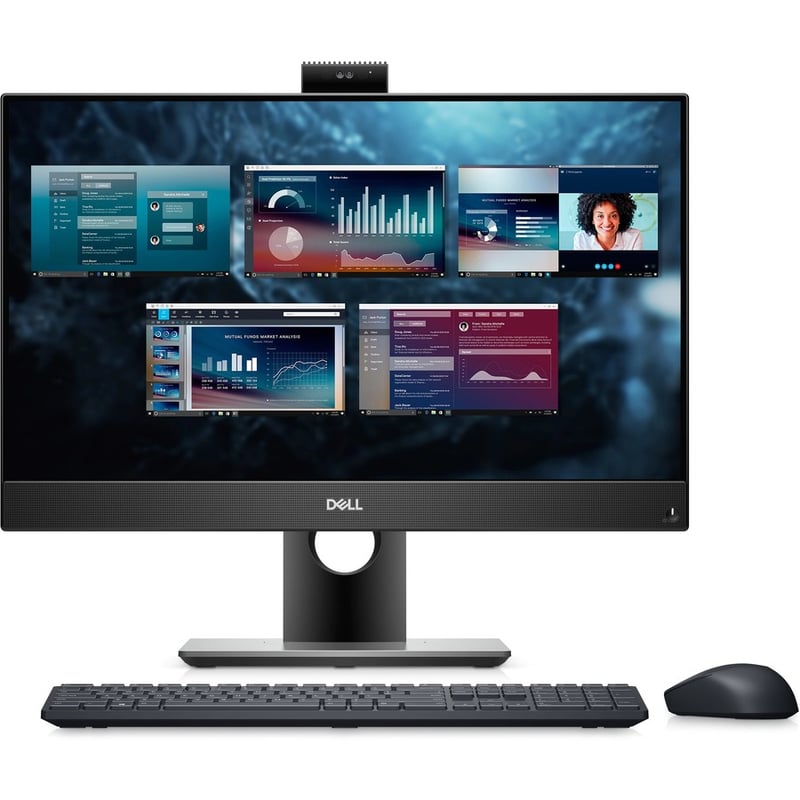 Dell OptiPlex 5000 5490 All-in-One Computer - Intel Core i5 10th Gen i5-10500T Hexa-core (6 Core) 2.30 GHz - 8 GB RAM DDR4 SDRAM - 500 GB HDD - 23.8" Full HD 1920 x 1080 - Desktop - Black