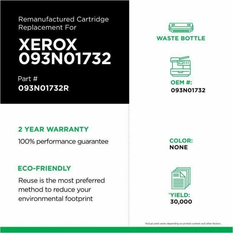 Clover Imaging Remanufactured Waste Container for Xerox 093N01732 - Thumbnail 3