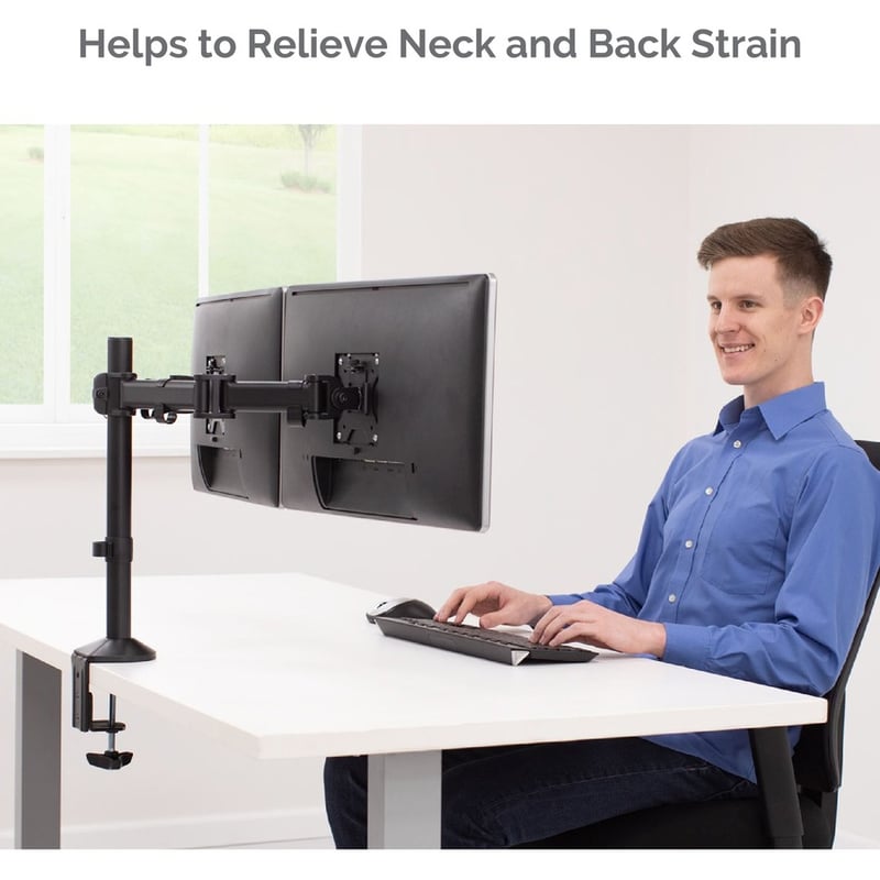 Fellowes Reflex Dual Monitor Arm - Thumbnail 3