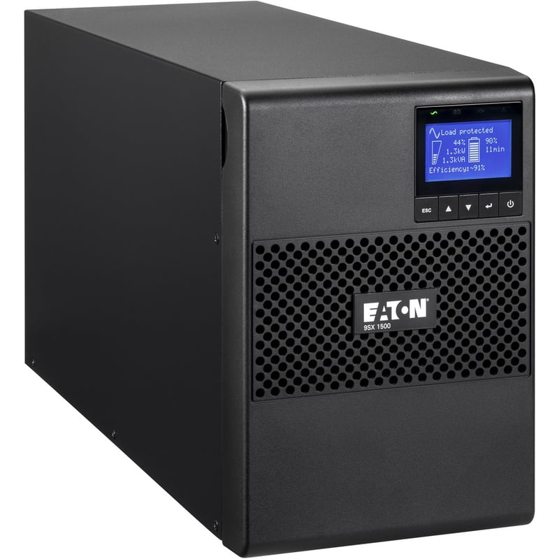 Eaton 9SX 1500VA 1350W 208V Online Double-Conversion UPS - 6 C13 Outlets, Cybersecure Network Card Option, Extended Run, Tower - Thumbnail 5