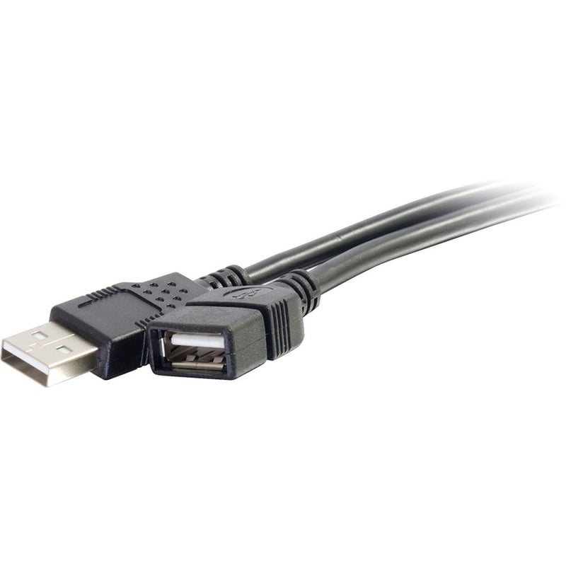 C2G 3.3ft USB Extension Cable - USB A to USB A Extension Cable - USB 2.0 - M/F - Thumbnail 1