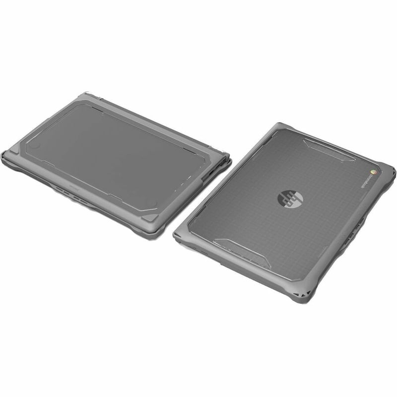 MAXCases Extreme Shell-F2 Slide Case for HP G9/G8 Clamshell 11.6" (Grey/Clear) - Thumbnail 5