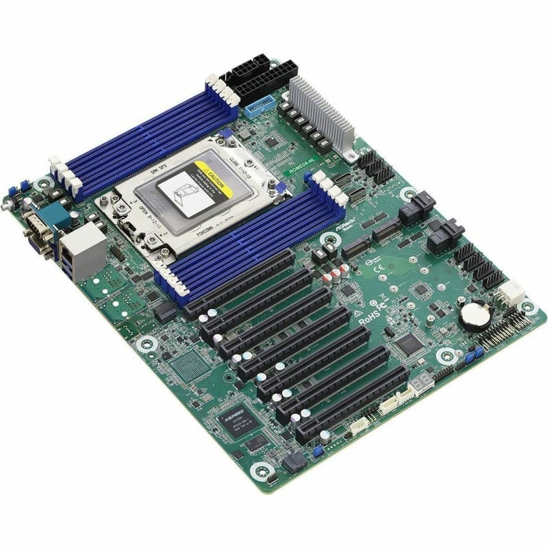 SUPPORT SINGLE SOCKET SP3 (LGA4094) SUPPORT AMD EPYC 7002/7001 SERIES PROCESSOR - Thumbnail 1