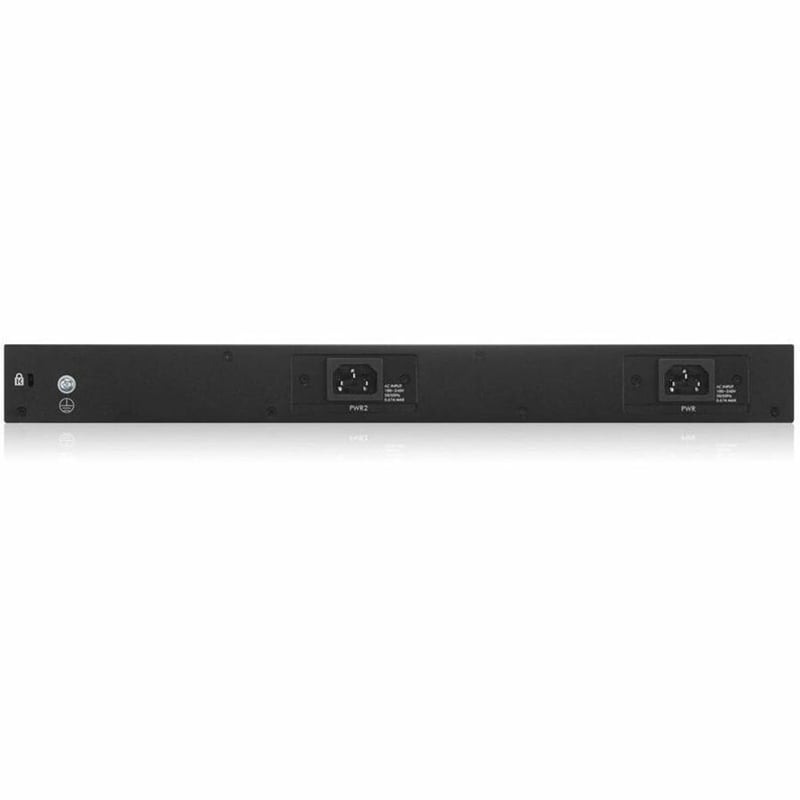 ZYXEL XGS4600-32 24-port Gigabit L3 Managed Aggregation Switch with 4 SFP+ 10G Uplinks and 4 10G Combo (SFP+/RJ-45) Ports (DC Power Version) - Thumbnail 3