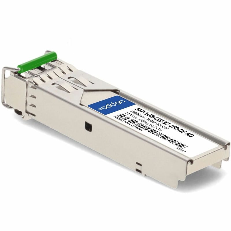AddOn Dell® Compatible TAA 1000Base-CWDM SFP Transceiver (SMF, 1370nm, 160km, LC, DOM) - Thumbnail 3