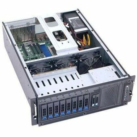 Mitac Transport HX FT65T-B8030 Barebone System - 4U Rack-mountable - Socket SP3 - 1 x Processor Support - 1 - Thumbnail 4