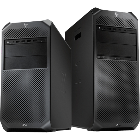 HP Z4 G4 Workstation - 1 x Intel Xeon W-2102 - 8 GB - Mini-tower - Black