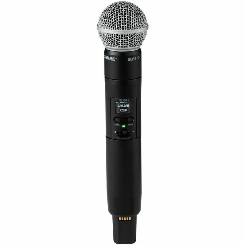 SHURE SLXD24D+/58-G57 HANDHELD SYSTEM DUAL SM58 - Thumbnail 3
