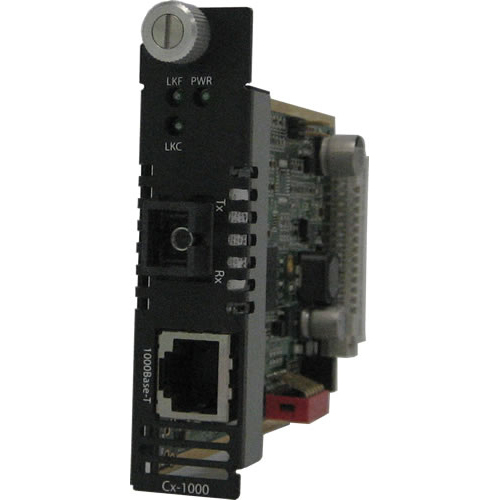 Perle C-1000-S1SC120D Gigabit Ethernet Media Converter
