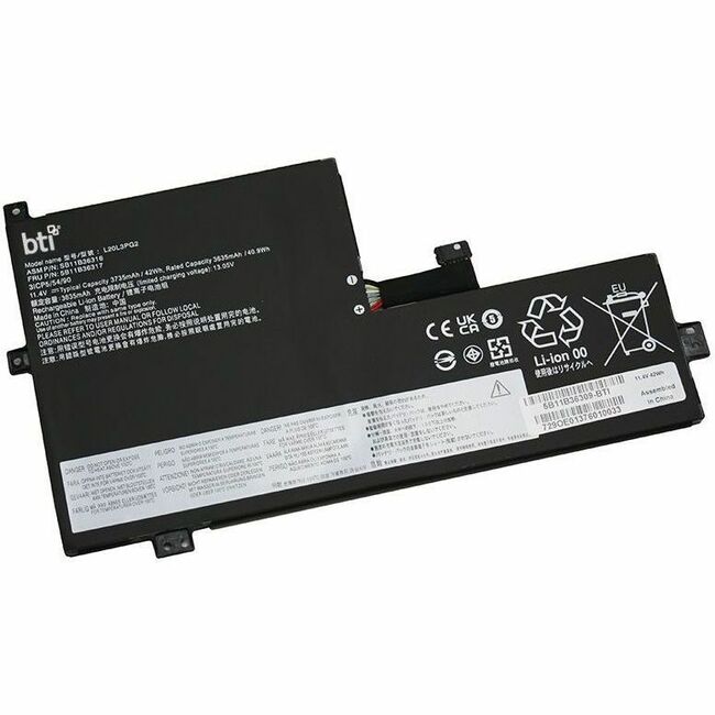5B11B36309-BTI BATT 11.4V 42WH L20L3PG2 5B11B36314 5B11B36317