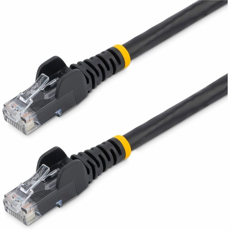 StarTech.com 6 ft. CAT6 Ethernet Cable - 10 Pack - ETL Verified - Black CAT6 Patch Cord - Snagless RJ45 Connectors - 24 AWG - UTP - Thumbnail 1
