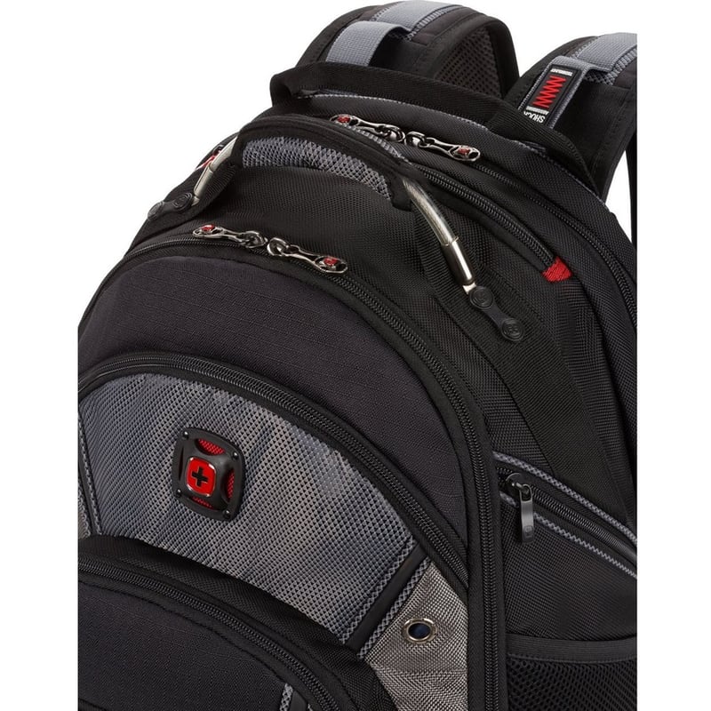 Wenger Synergy 27305140 Carrying Case (Backpack) for 15.4" to 16" Notebook - Black/Gray - Thumbnail 3
