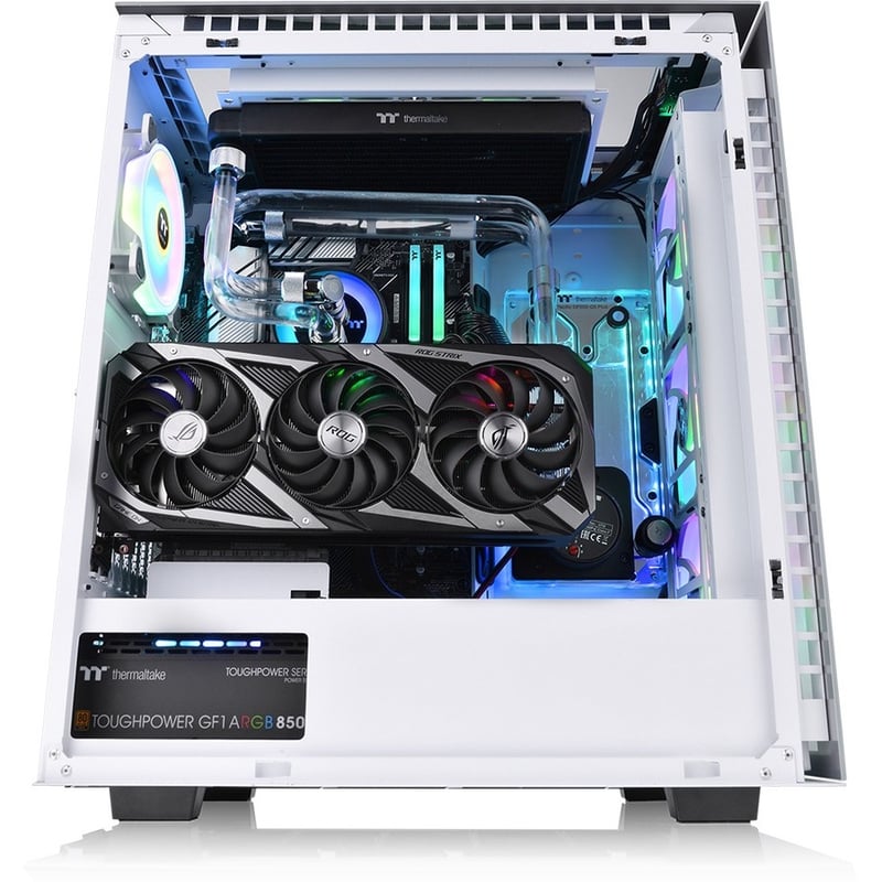 Thermaltake Divider 500 TG Snow ARGB Mid Tower Chassis - Thumbnail 4