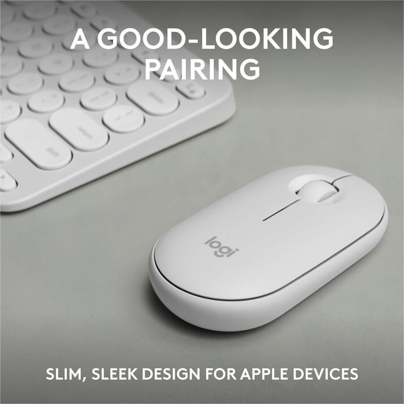 Logitech Pebble 2 Combo for Mac Wireless Keyboard and Mouse - Thumbnail 2
