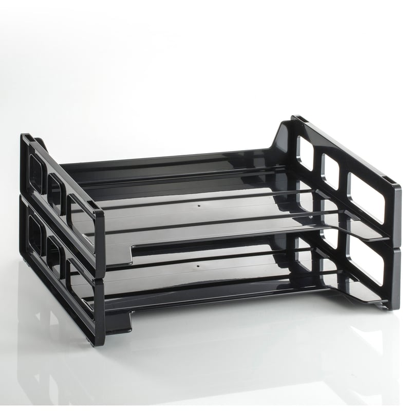 Officemate Side-Loading Desk Trays, 2PK - Thumbnail 5