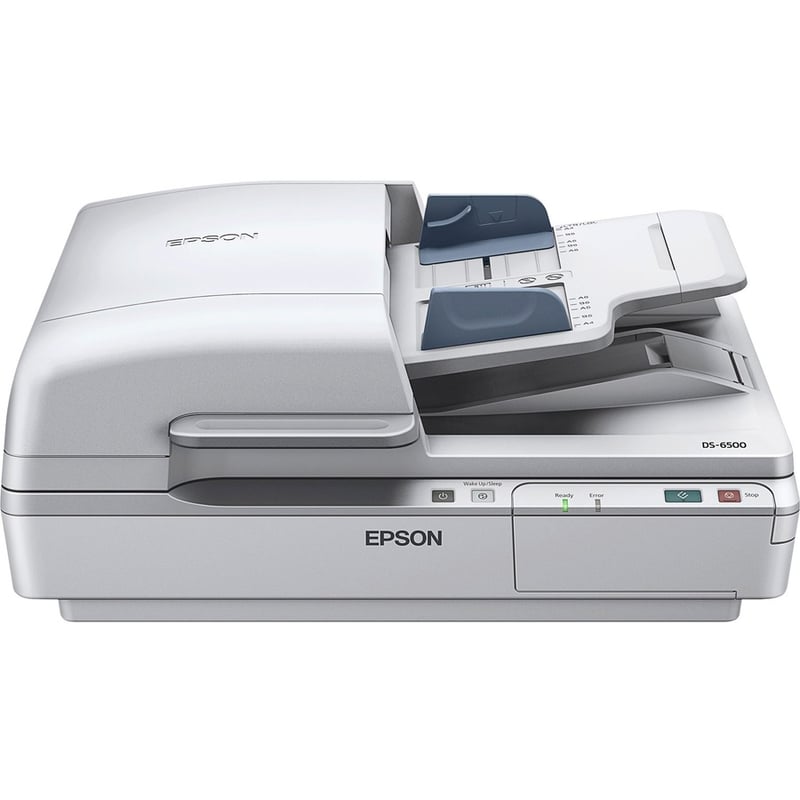 Epson WorkForce DS-6500 Flatbed Scanner - 1200 dpi Optical - White - Thumbnail 4