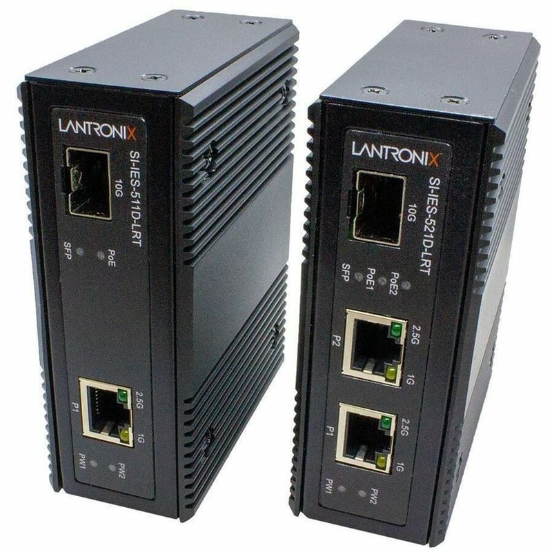 MEDIA CONVERTER INDUST POE++ (1)10/100M/1G/2.5G (1)1G/10G SFP+