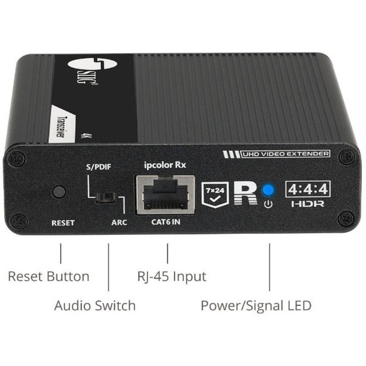 SIIG ipcolor 4K HDMI 2.0 Extender Daisy Chain Transceiver - 230ft - Thumbnail 3