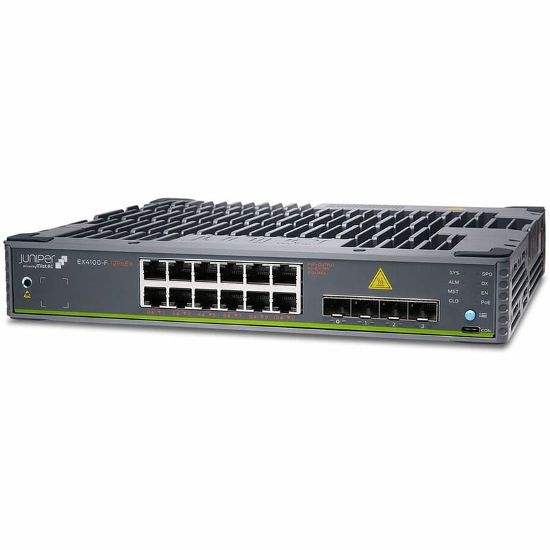 Juniper EX4100-F-12P Ethernet Switch - Thumbnail 3