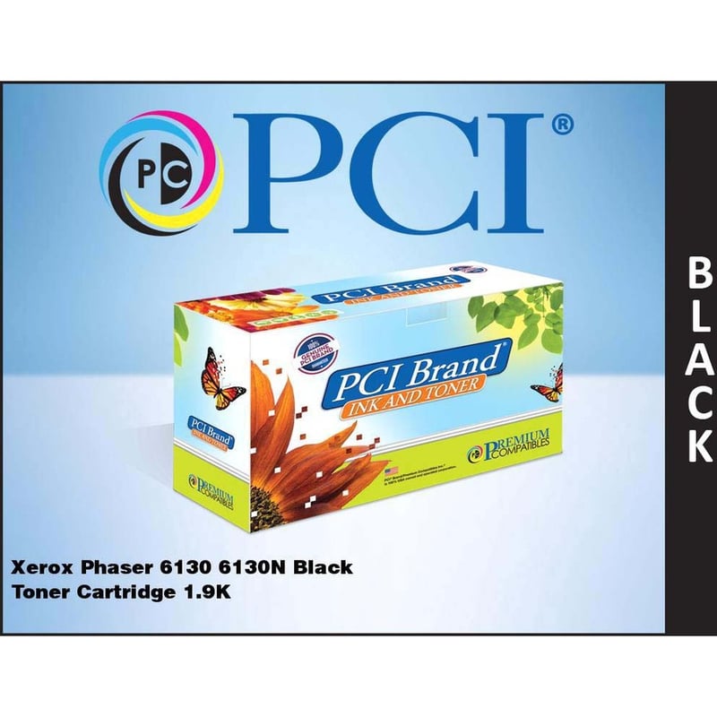 PCI BRAND XEROX 106R01281 (XEROX 106R1281) BLACK TONER CARTRIDGE 2500 PAGE YIELD - Thumbnail 2