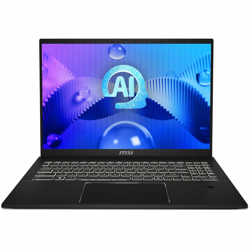MSI Summit E16 AI Evo A1M Summit E16 AI Evo A1MTG-019US 16" Touchscreen Convertible 2 in 1 Notebook - QHD+ - Intel Core Ultra 5 125H - Intel Evo Platform - 16 GB - 512 GB SSD - Ink Black - Thumbnail 1