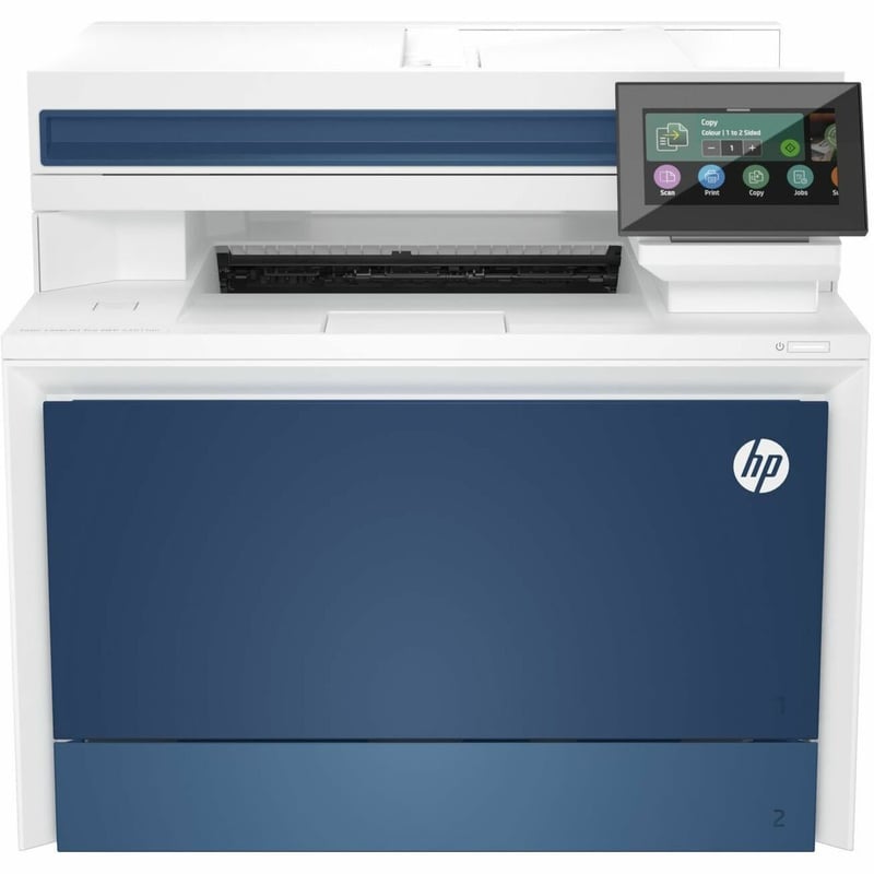 HP 4301fdn Laser Multifunction Printer - Color - White - Thumbnail 1