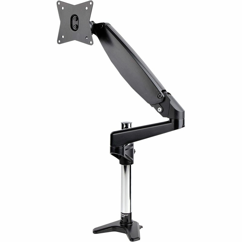 StarTech.com Desk Mount Monitor Arm for Single VESA Display 49"(17.6lb/8kg), Full Motion Articulating & Height Adjustable, C-Clamp/Grommet - Thumbnail 1