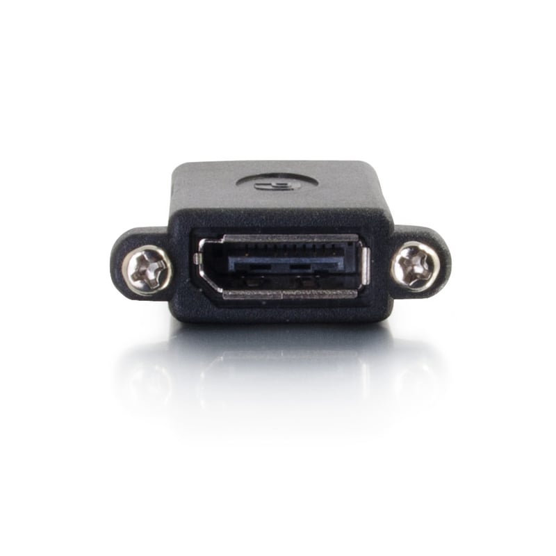 DISPLAYPORT FEMALE TO FEMALE PANEL MOUNT COUPLER - Thumbnail 3