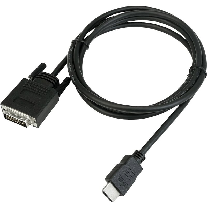 VisionTek HDMI to DVI-D Bi-Directional 2M Active Cable (M/M) - Thumbnail 1