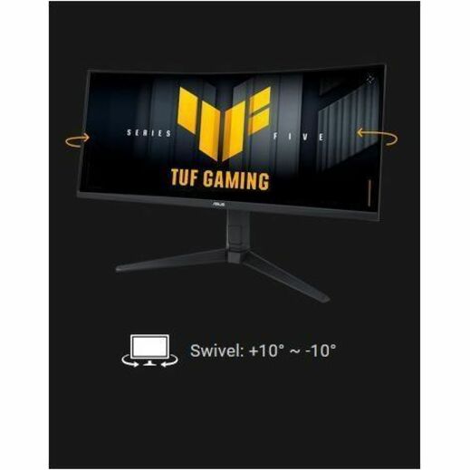 ASUS TUF GAMING 34IN 1440P ULTR CURVED LCD-250HZ 05MS FASTIPS - Thumbnail 3