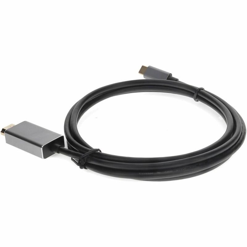 AddOn USB-C Male to HDMI (4K) Male Adapter with Aluminum Housing - Thumbnail 3