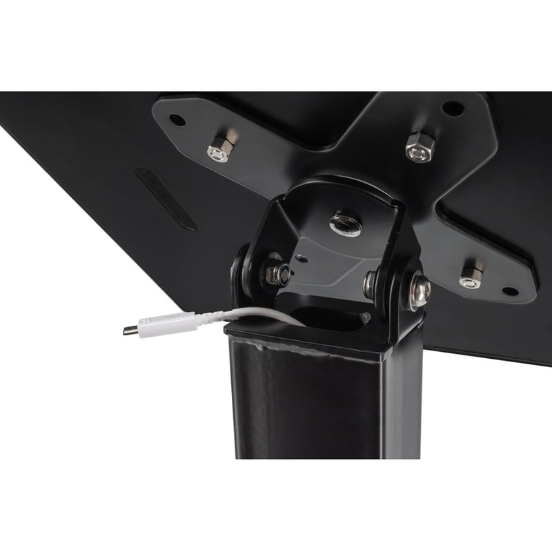 CTA Digital Premium Thin Profile Floor stand with VESA plate and Base (Black) - Thumbnail 5