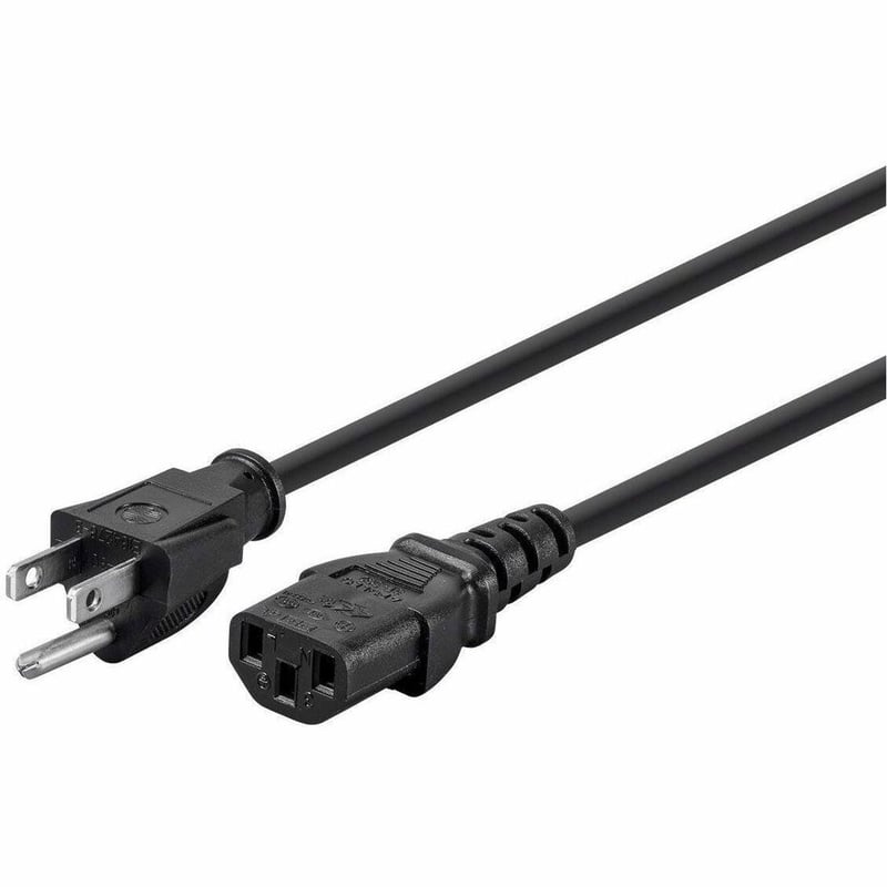 POWER CORD CABLE W/ 3 CONDUCTOR 6FT - Thumbnail 1