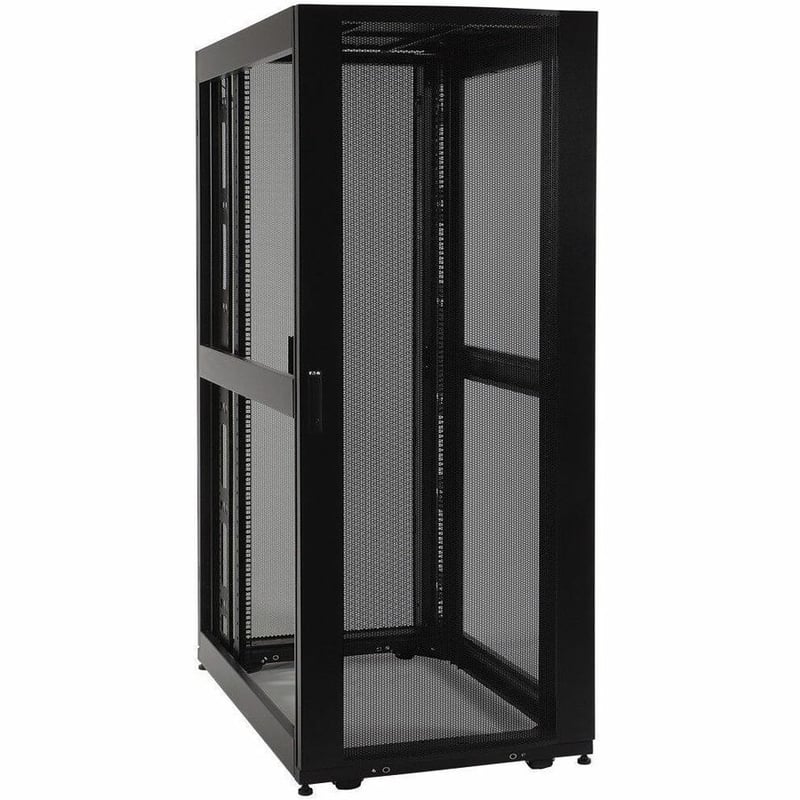 Eaton Tripp Lite Series 47U Deep & Wide Server Rack, Euro-Series - 1200 mm Depth, 800 mm Width, Side Panels Not Included - Thumbnail 1