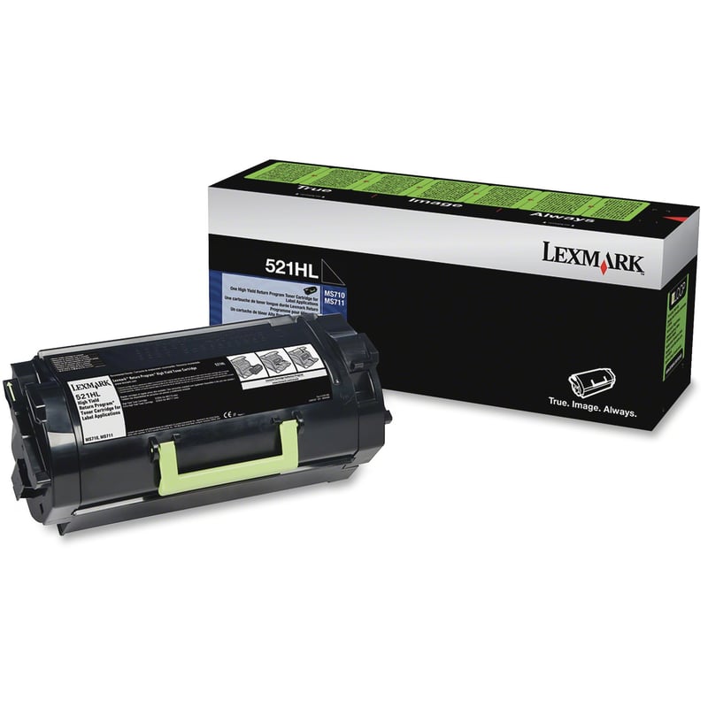 Lexmark 521HL Toner Cartridge - Thumbnail 1