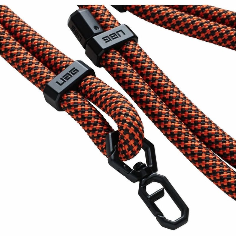 UAG THICK CROSSBODY LANYARD FOR PHONES - RUST/ BLACK - Thumbnail 4
