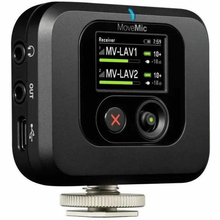 SHURE MOVEMIC TWO KIT WIRELESS LAV MICS W/ CAM RECEIVER - Thumbnail 2