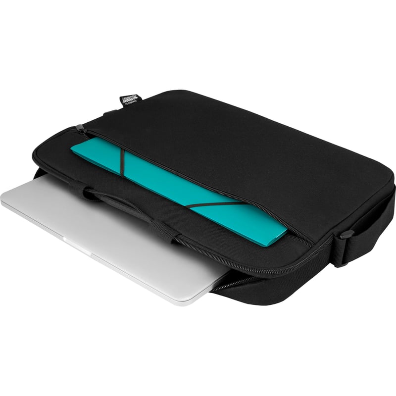 Urban Factory Nylee Carrying Case for 12" Notebook - Black - Thumbnail 3