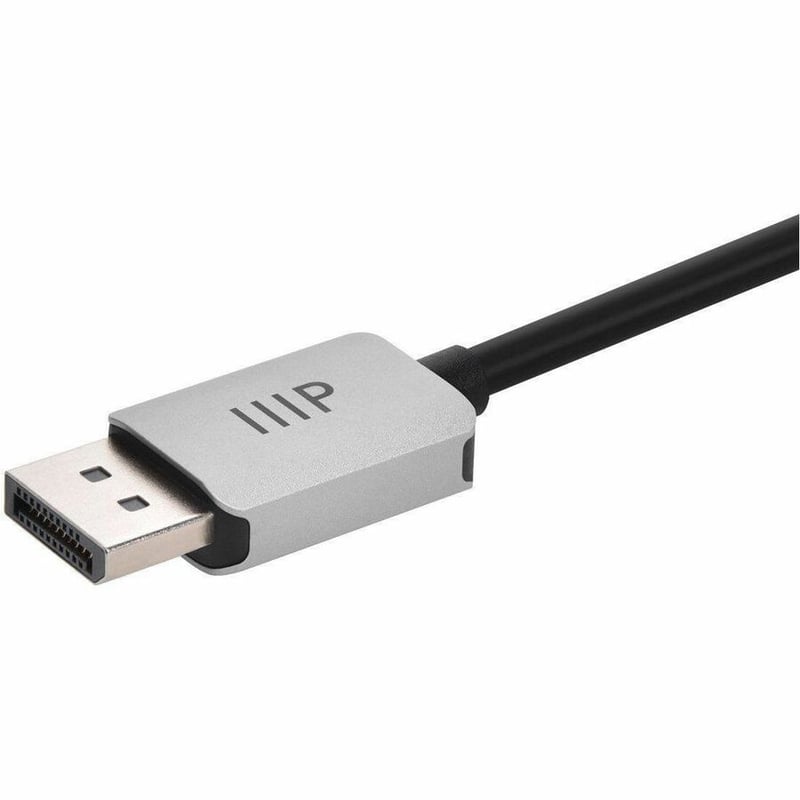 MONOPRICE DISPLAYPORT 1.4 TO 8K HDMI CABLE_ 8K 60HZ_ 32AWG_ 3FT - Thumbnail 3