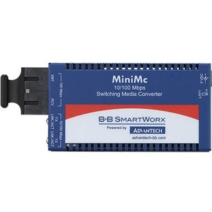 Advantech 10/100Mbps Miniature Media Converter with LFPT - Thumbnail 1