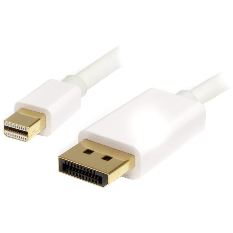 StarTech.com 1m (3ft) Mini DisplayPort to DisplayPort 1.2 Cable, 4K x 2K mDP to DisplayPort Adapter Cable, Mini DP to DP Cable for Monitor - Thumbnail 1