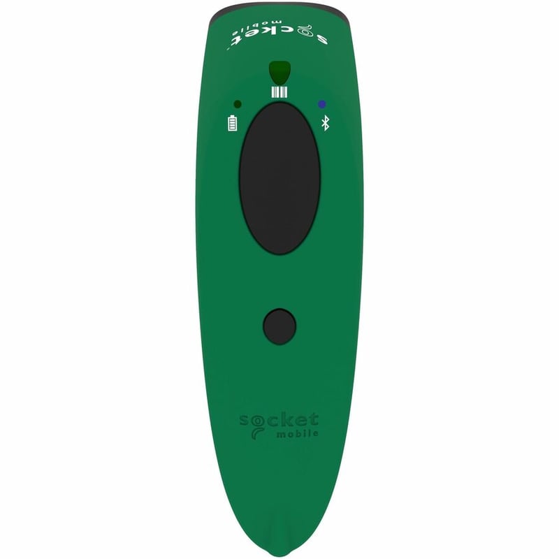 Socket Mobile SocketScan S720, Linear Barcode Plus QR Code Reader, Green & Black Dock
