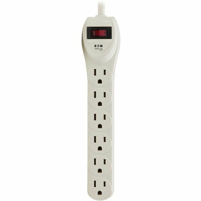 Tripp Lite by Eaton Waber Power Strip 6-Outlet Industrial 5-15R 5-15P 4ft Cord 120V - Thumbnail 2