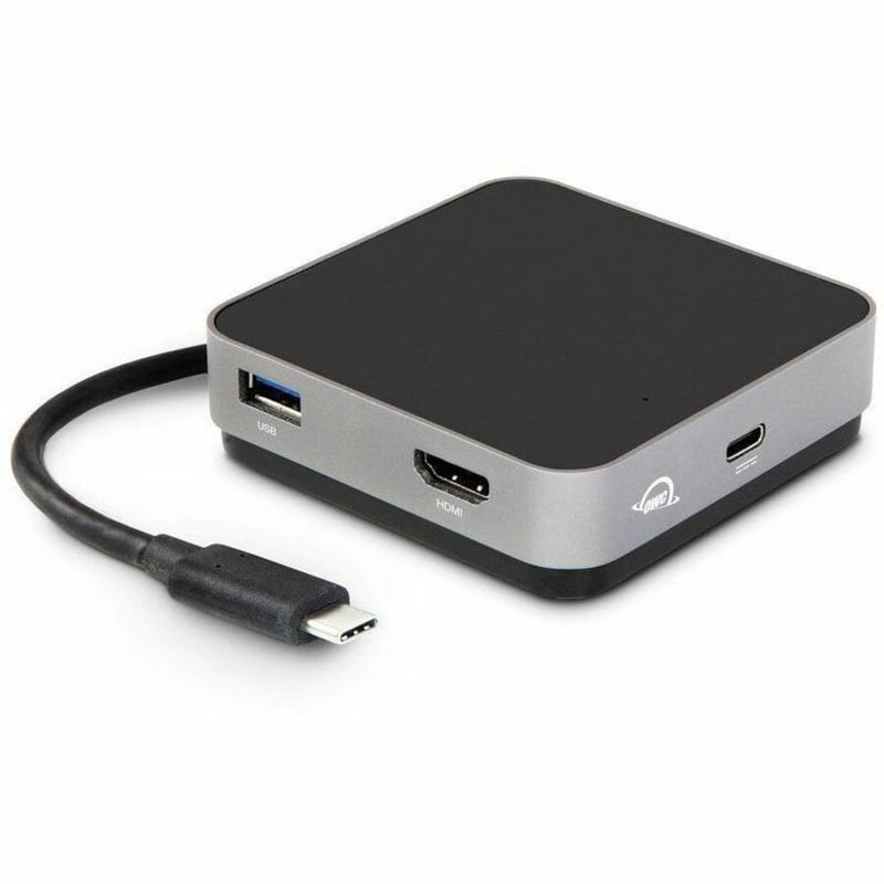 OWC USB-C TRAVEL DOCK 5-PORT PORTABLE USB-C DOCK - INTEGRATED USB-C CABLE WITH B - Thumbnail 2