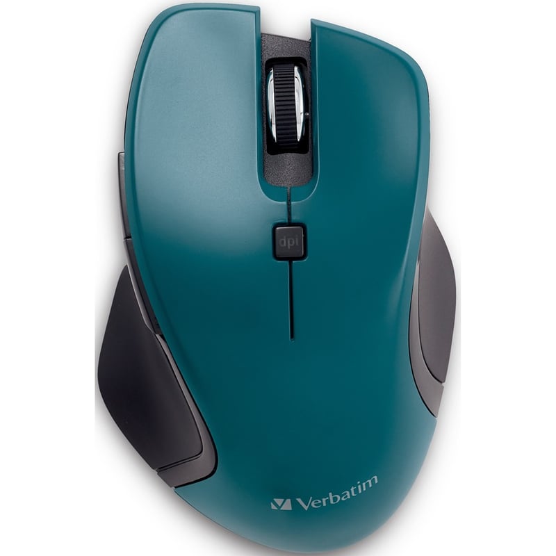 Verbatim USB-C Wireless Blue LED Mouse - Teal - Thumbnail 3