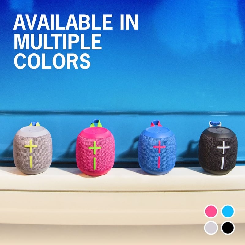 Ultimate Ears WONDERBOOM 3 Portable Bluetooth Speaker System - Gray