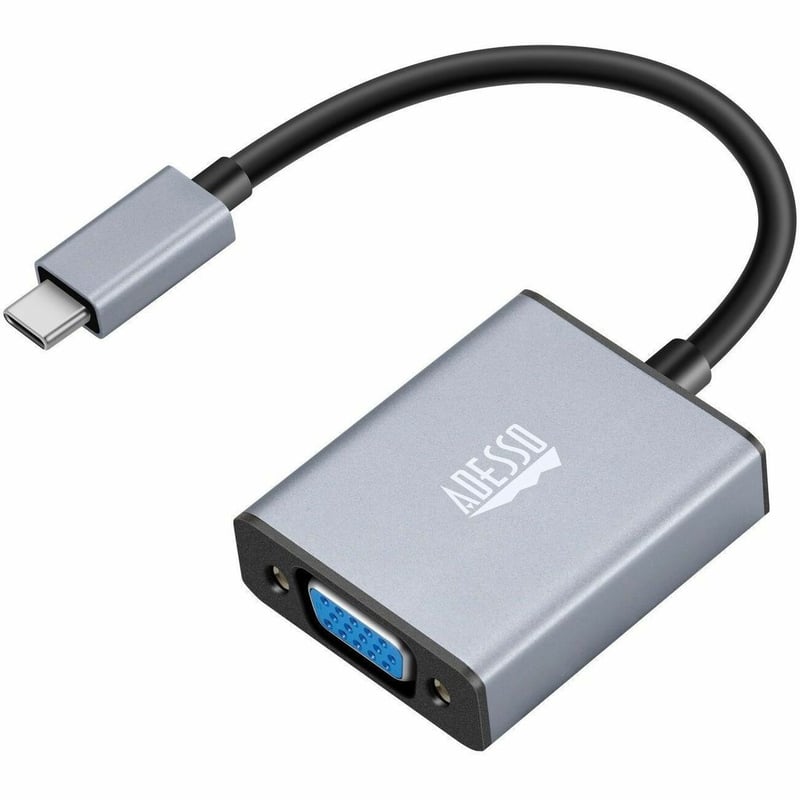 USB C TO VGA PORT ADAPTER 1080P/60HZ - Thumbnail 1